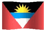 Antigua and barbuda flag waving image