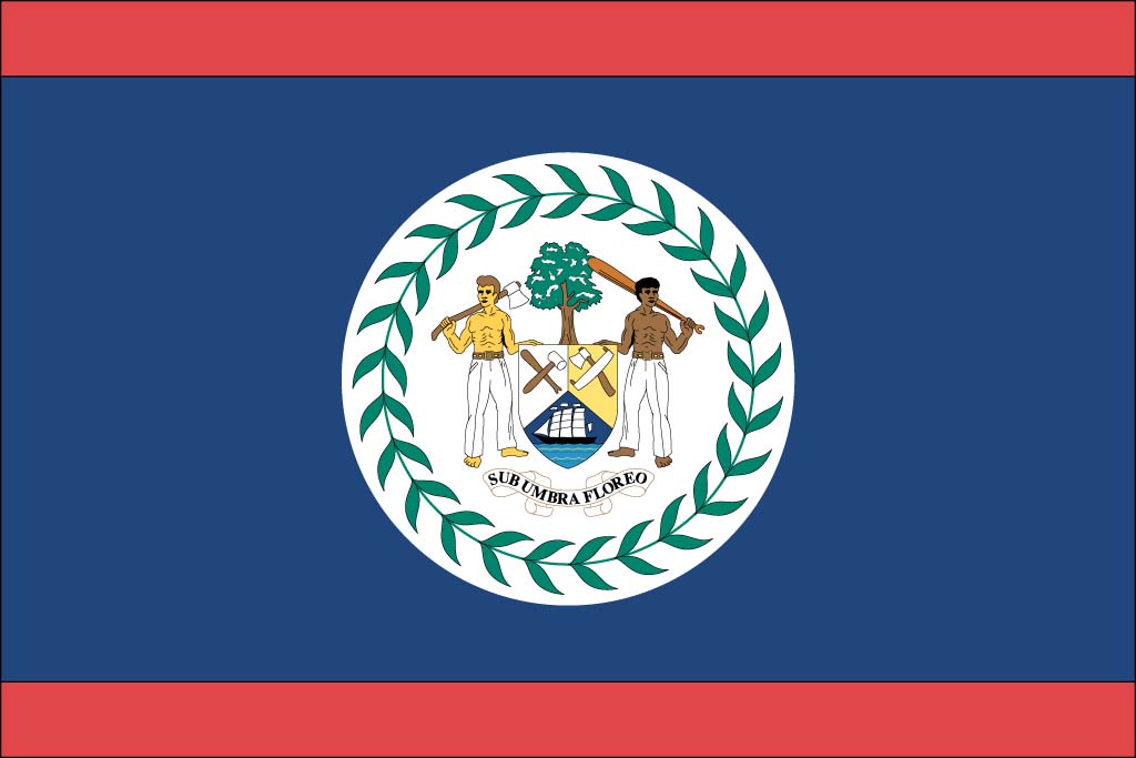 Belizeflag background
