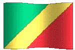animated clipart Congo flag