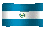 El Salvador flag waving graphic