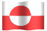 animated clipart Greenlandic flag
