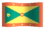 Grenada flag waving clip art