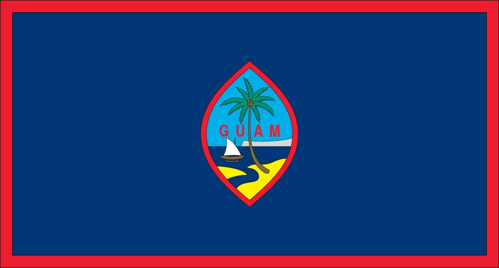 Guam flag wallpaper
