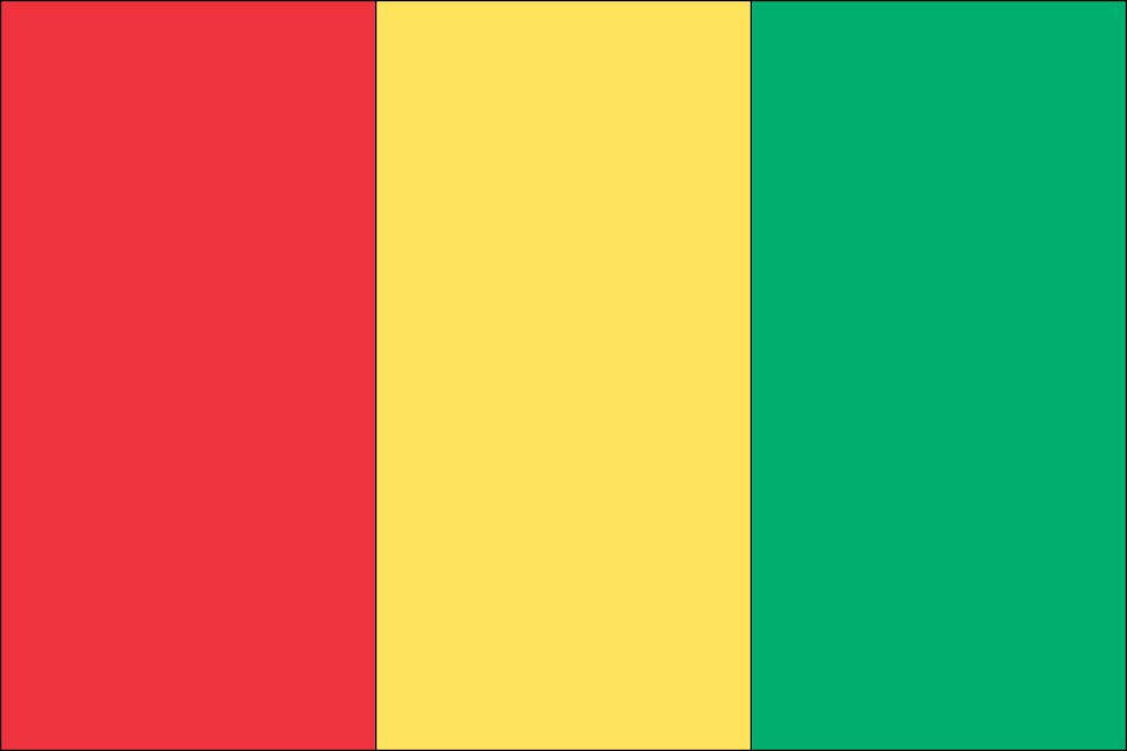 Guinea flag wallpaper