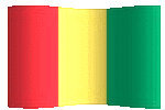 Guinea flag waving clip art