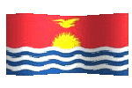 animated clip art Kiribati flag