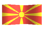animated clip art Macedonian flag