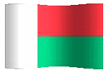 animated clip art Malagasy flag