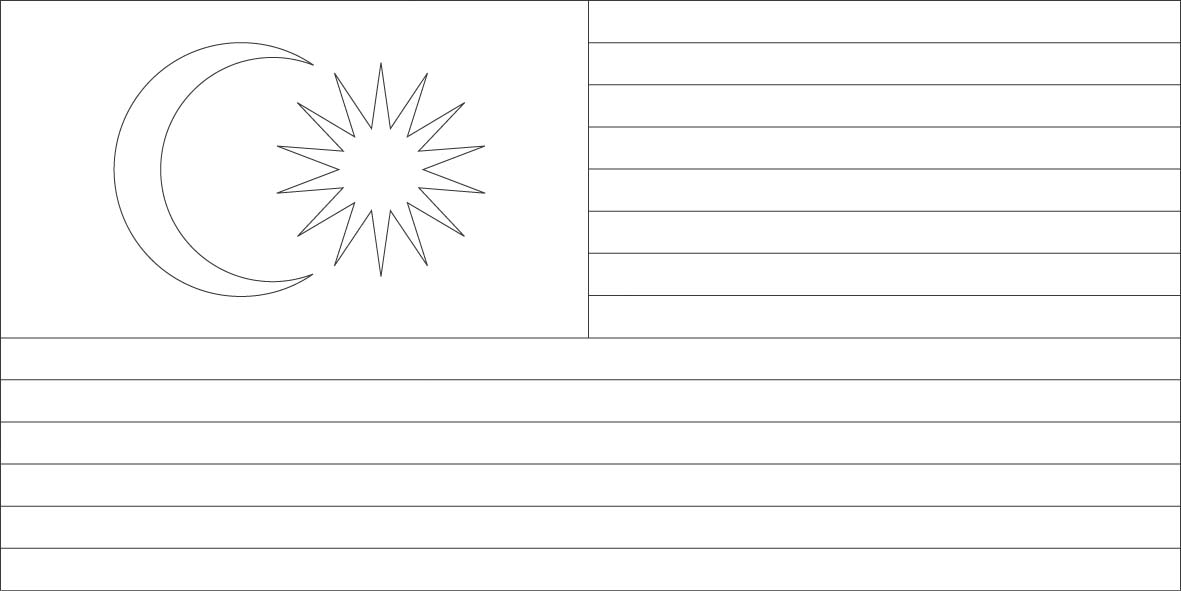 World Flags Coloring Pages 4