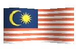 Malaysia flag waving clip art