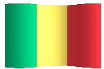 animated clip art Malian flag