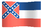 animated clip art Mississippi flag
