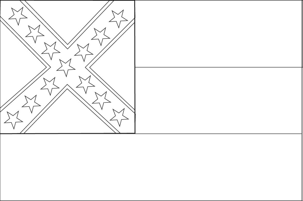 Minnesota2 flag coloring sheets · Mississippi flag coloring sheets