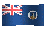 Montserrat flag waving clipart