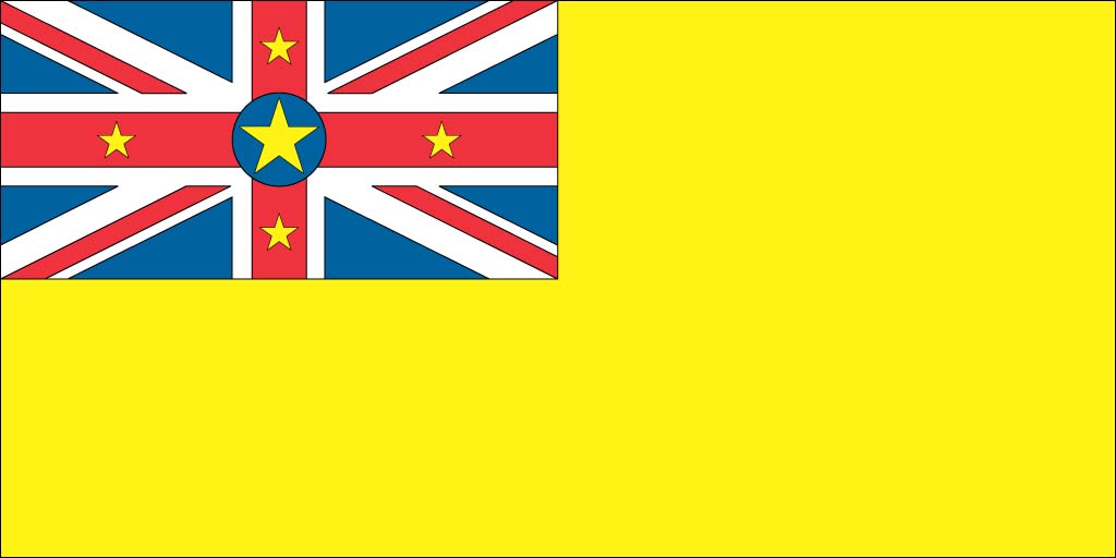 Niue flag desktop