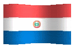 animated clip art Paraguayan flag