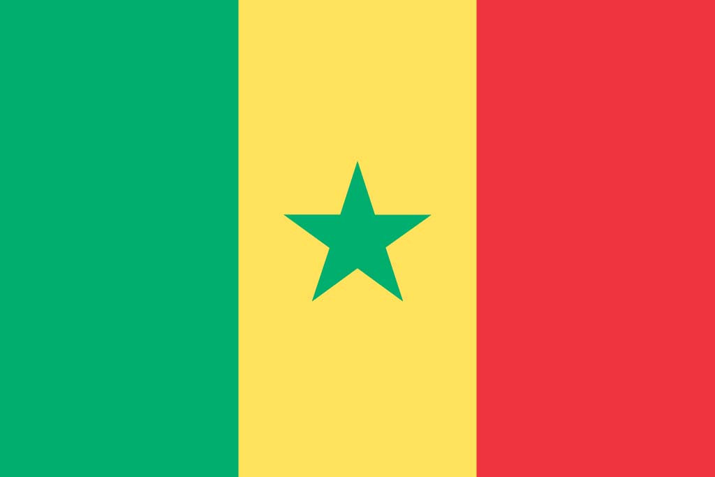 Senegal flag screensaver