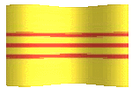South Vietnam flag waving picture