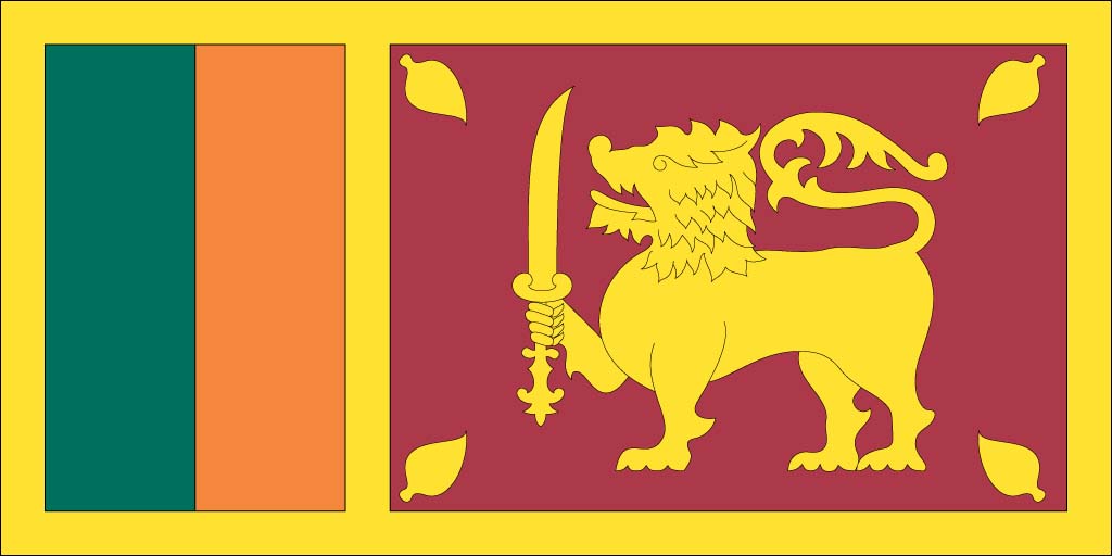 Sri Lanka flag screensaver