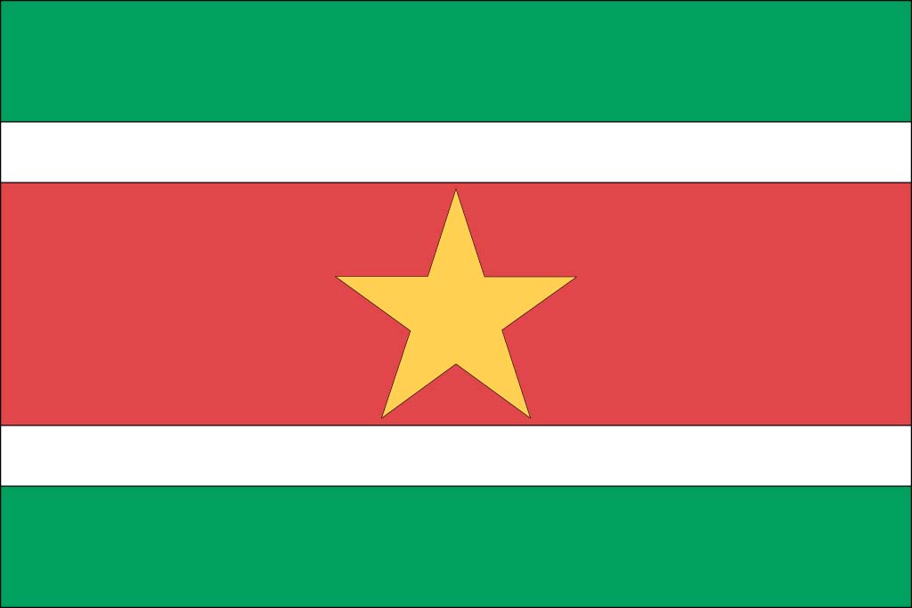Suriname flag screensaver