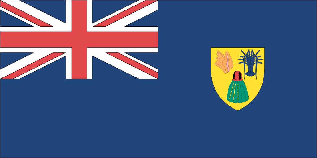 urks and Caicos Islands flag screensaver