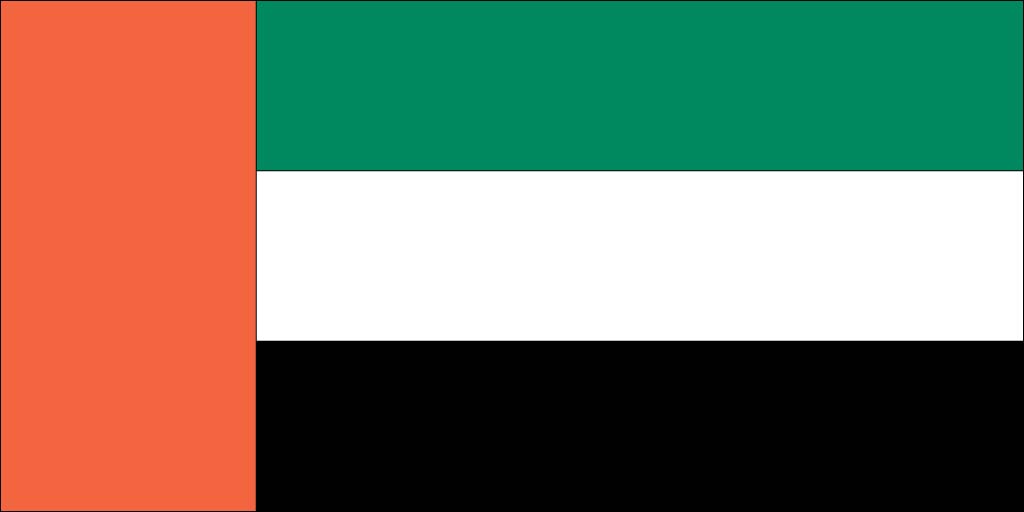 United Arab Emirates flag screensaver