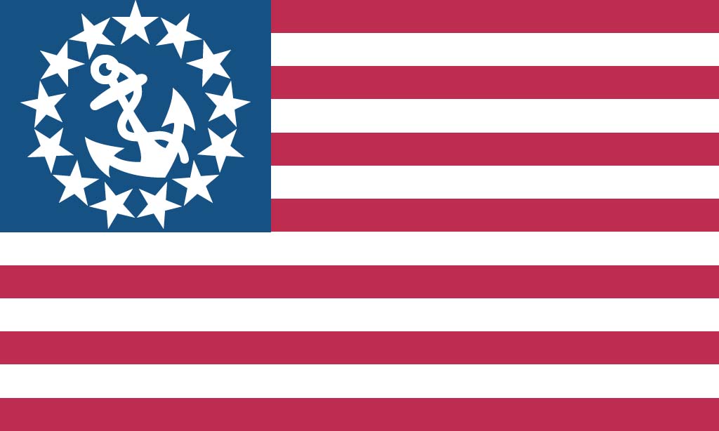 United States yacht flag screensaver
