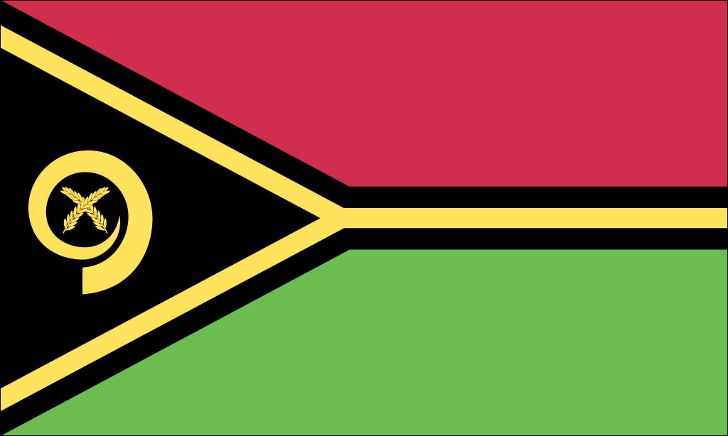 Vanuatu flag screensaver