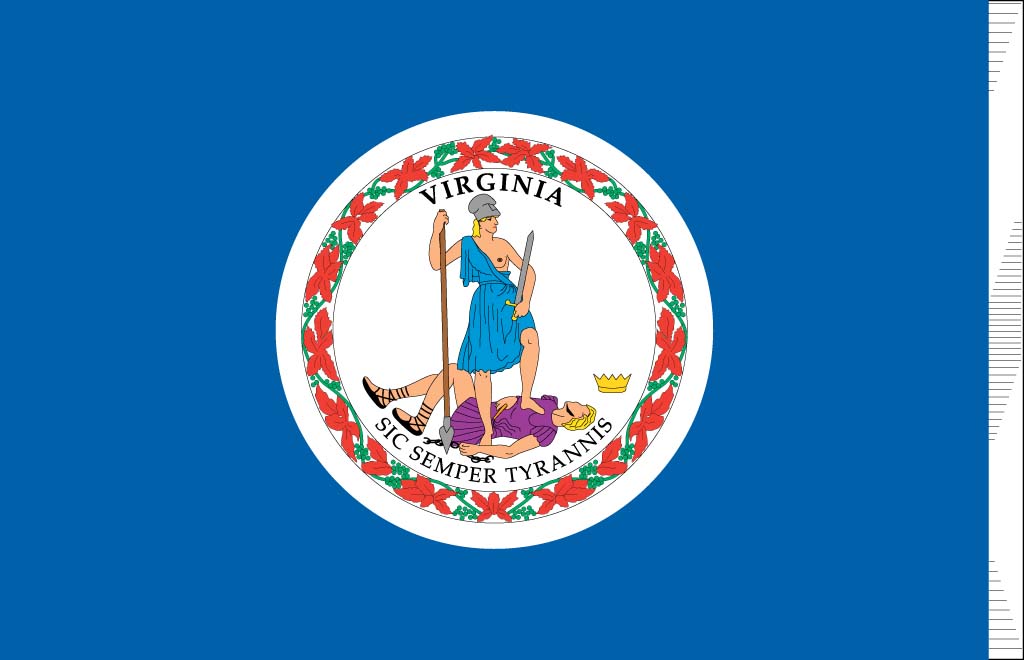 Virginia flag screensaver
