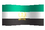 animated clipart Afghanistan 1996 flag