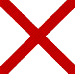 Alabama state flag graphic