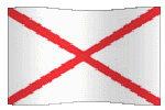 alabama flag waving image