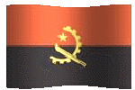 animated clipart Angolan flag