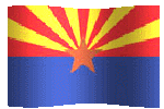 arizona flag waving image