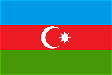 printable azerbaijan flag