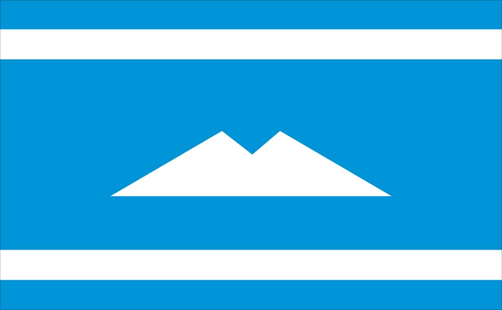 Balkars flag background
