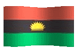 biafra flag waving image