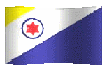 animated clipart Bonaire flag
