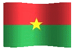 burkina flag waving image