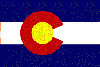 Colorado state flag graphic