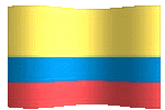animated clipart Colombian 2 flag