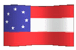 animated clipart Confed 2 flag