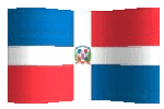 dominican flag waving graphic