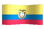 animated clipart Ecuadorian flag