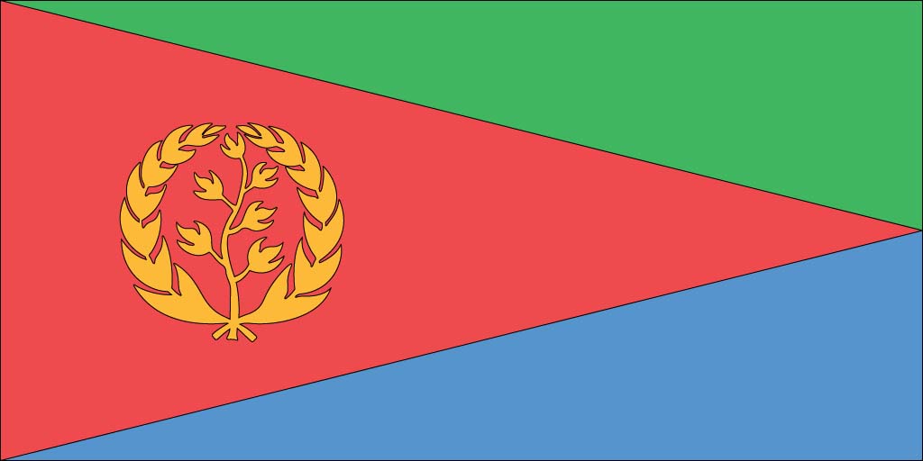 Eritrea flag wallpaper