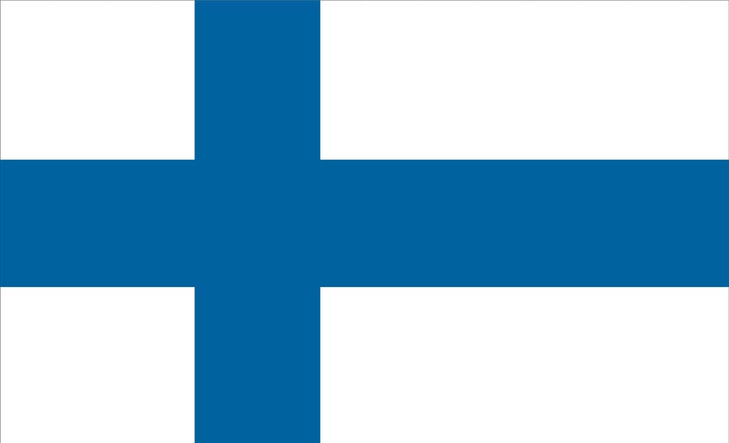 Finland flag wallpaper