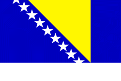 Bosnian and herzegovinian flag image
