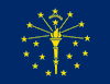 Indiana State Flag graphic