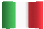 animated clipart Italian flag