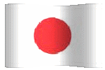 japan flag waving clip art